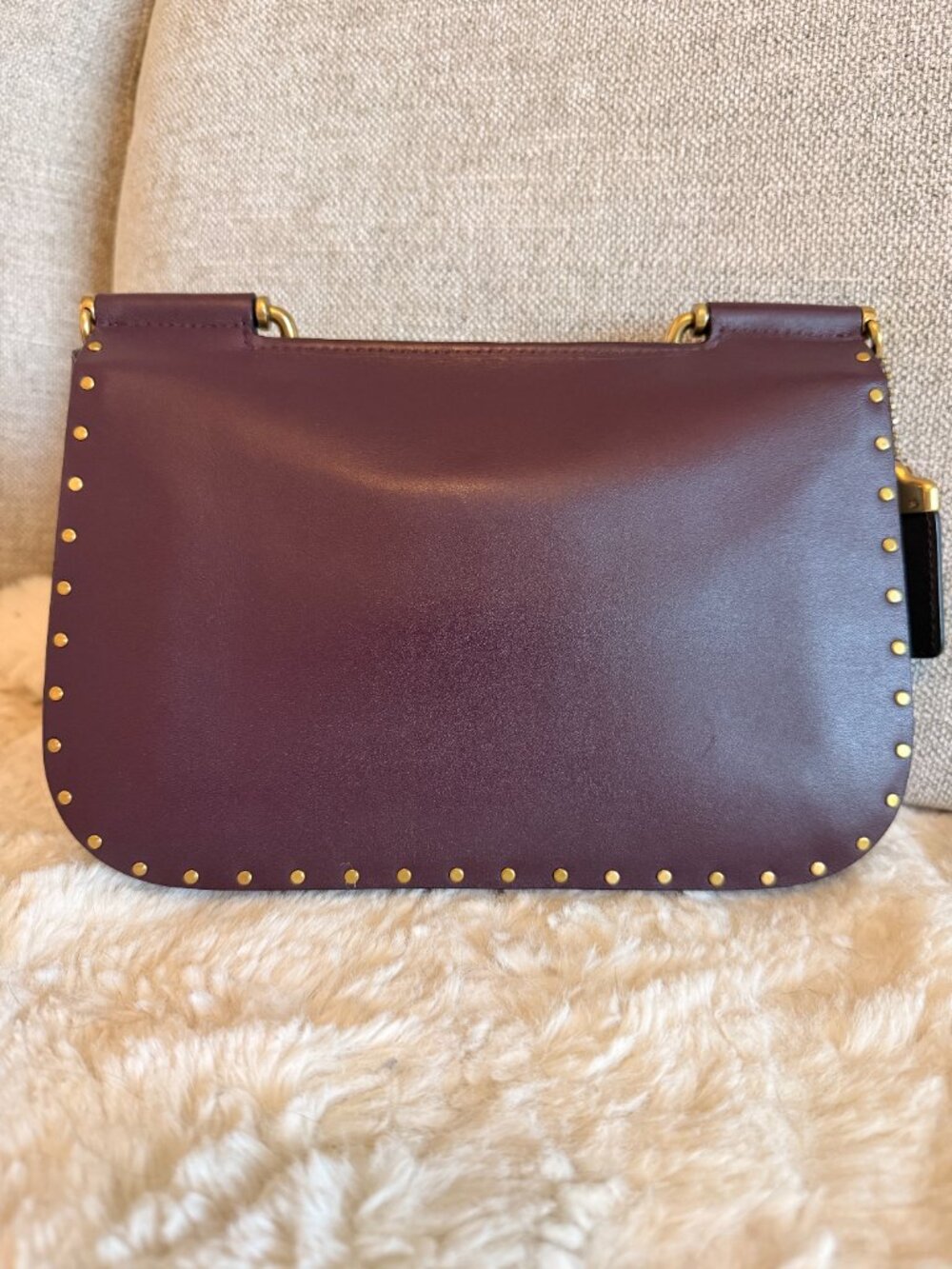 Coach Sample Ellie With Rivets Bag - Picture 3 of 12